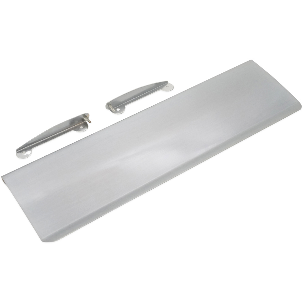Spira Brass Satin Chrome Small Letter Tidy Flap 275 x 80mm Image 2