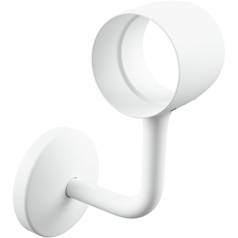 Rothley Matt White Stair Handrail Connecting Wall Bracket Image 3