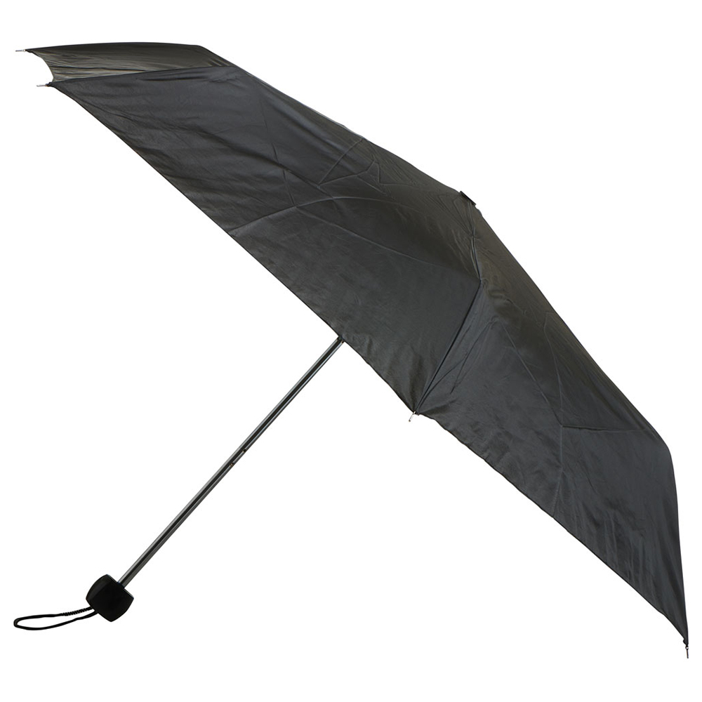 Wilko Black Mini Umbrella Image 1