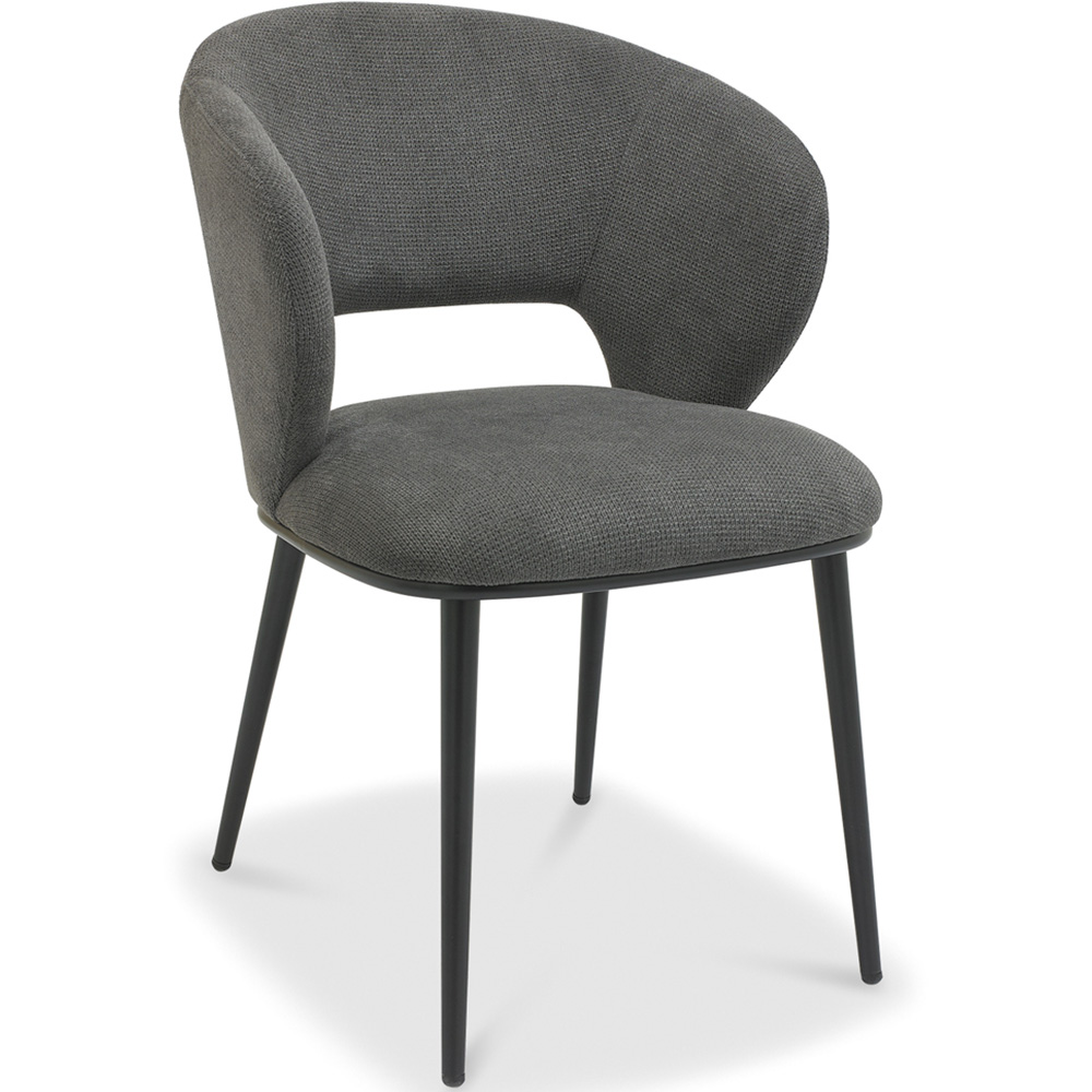 Bentley Designs Stella Mocha Beige Boucle Fabric Swivel Chair Image 2