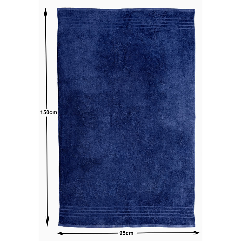 Wilko Navy Towel Bundle Wilko