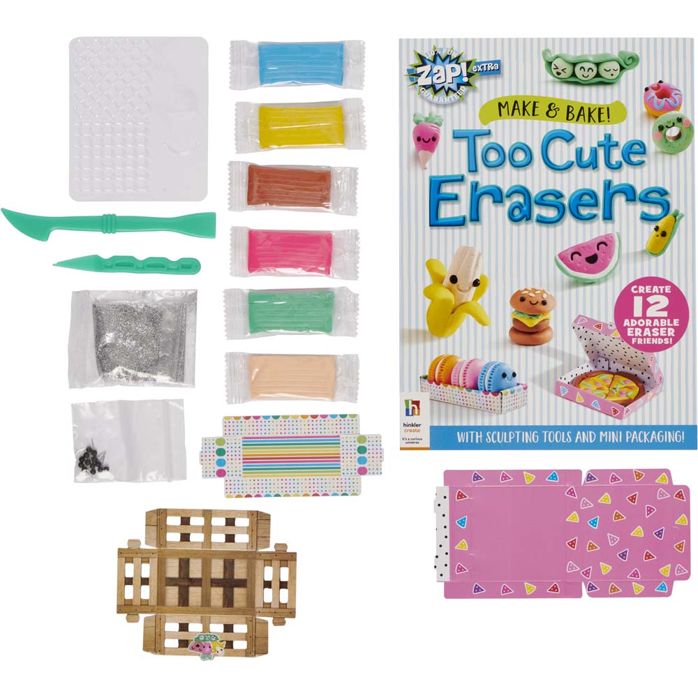 Curious Universe Make Bake and Play Too Cute Erasers Image 5