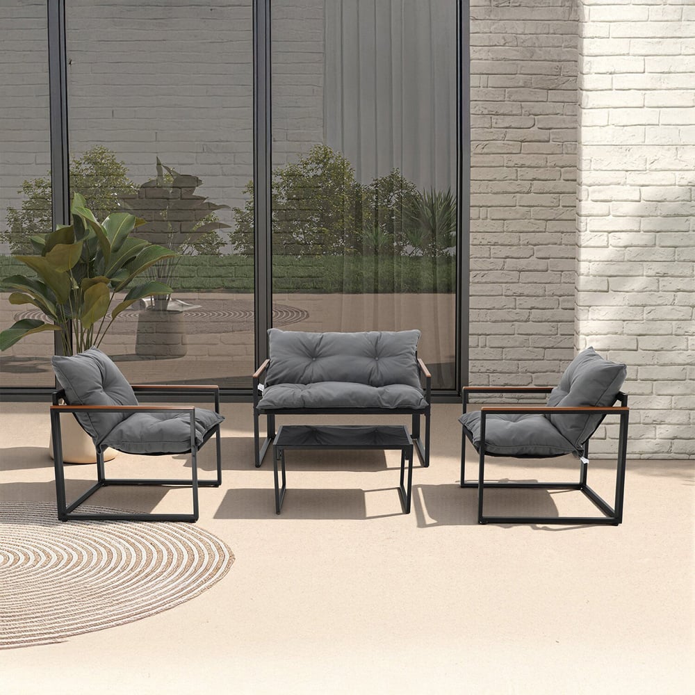 Stratford Sofa Set Grey Image 1