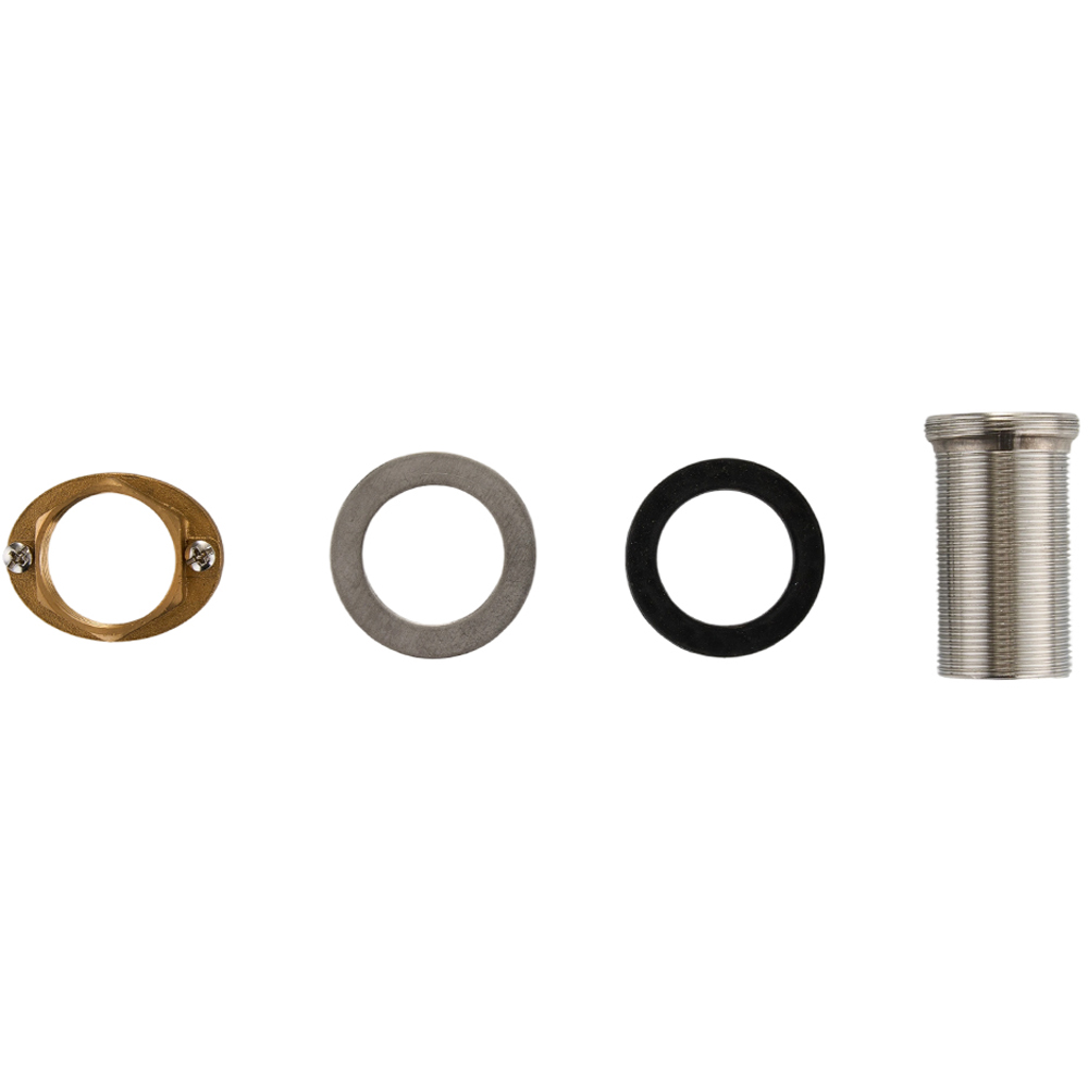 Living and Home Gold Metal Basin Mixer Tap Image 4