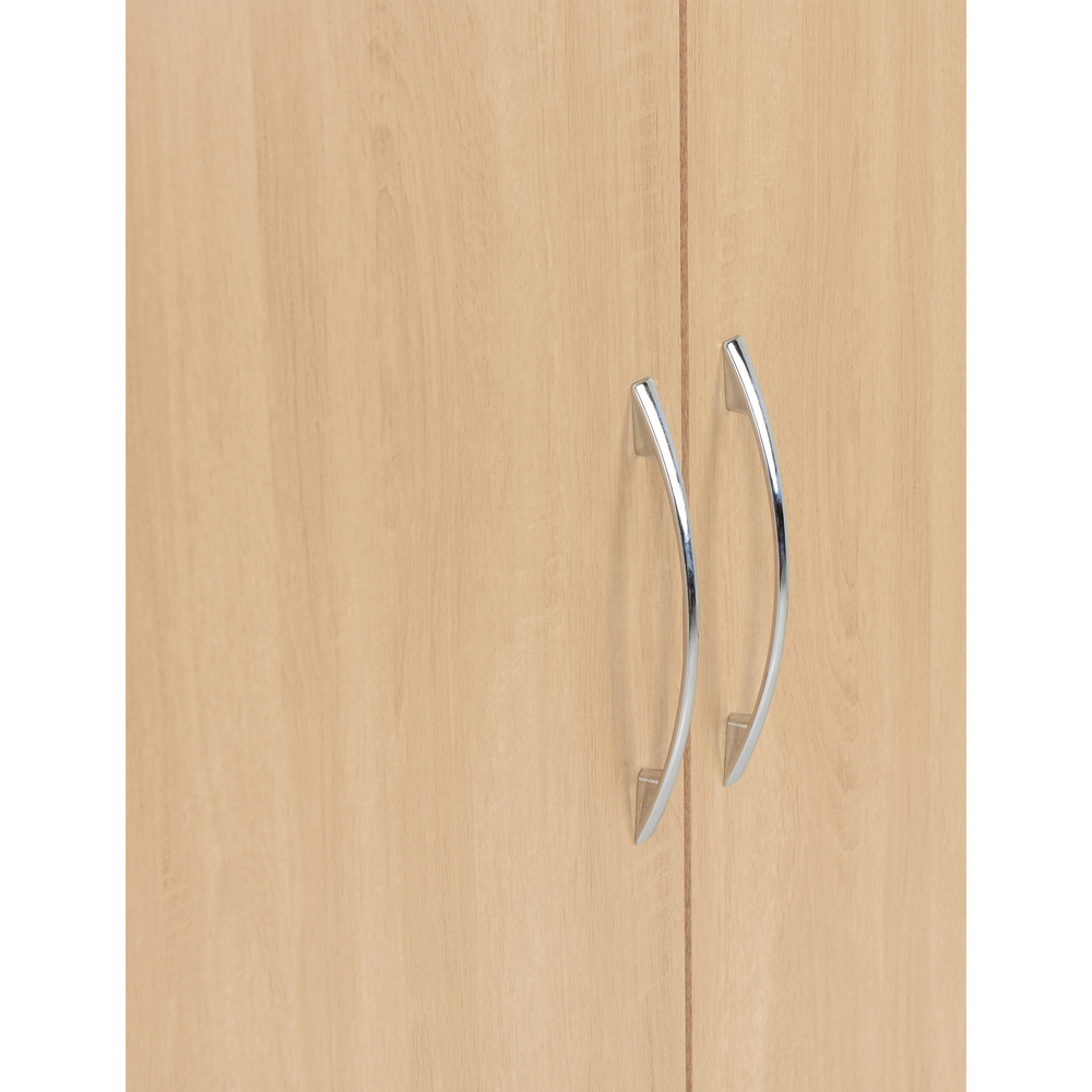 Seconique Nevada 2 Door Single Drawer Sonoma Oak Effect Wardrobe Image 6