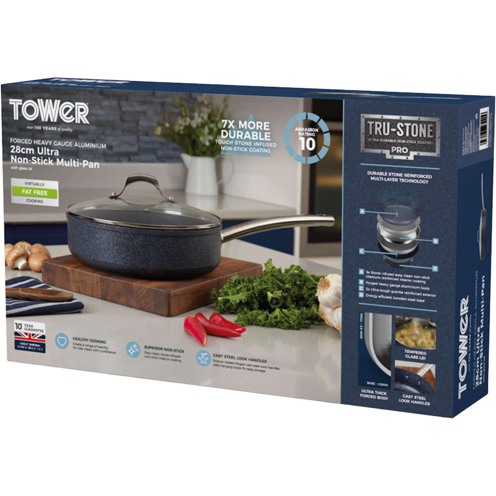 Tower TruStone Purple 28cm Multi Pan Image 3