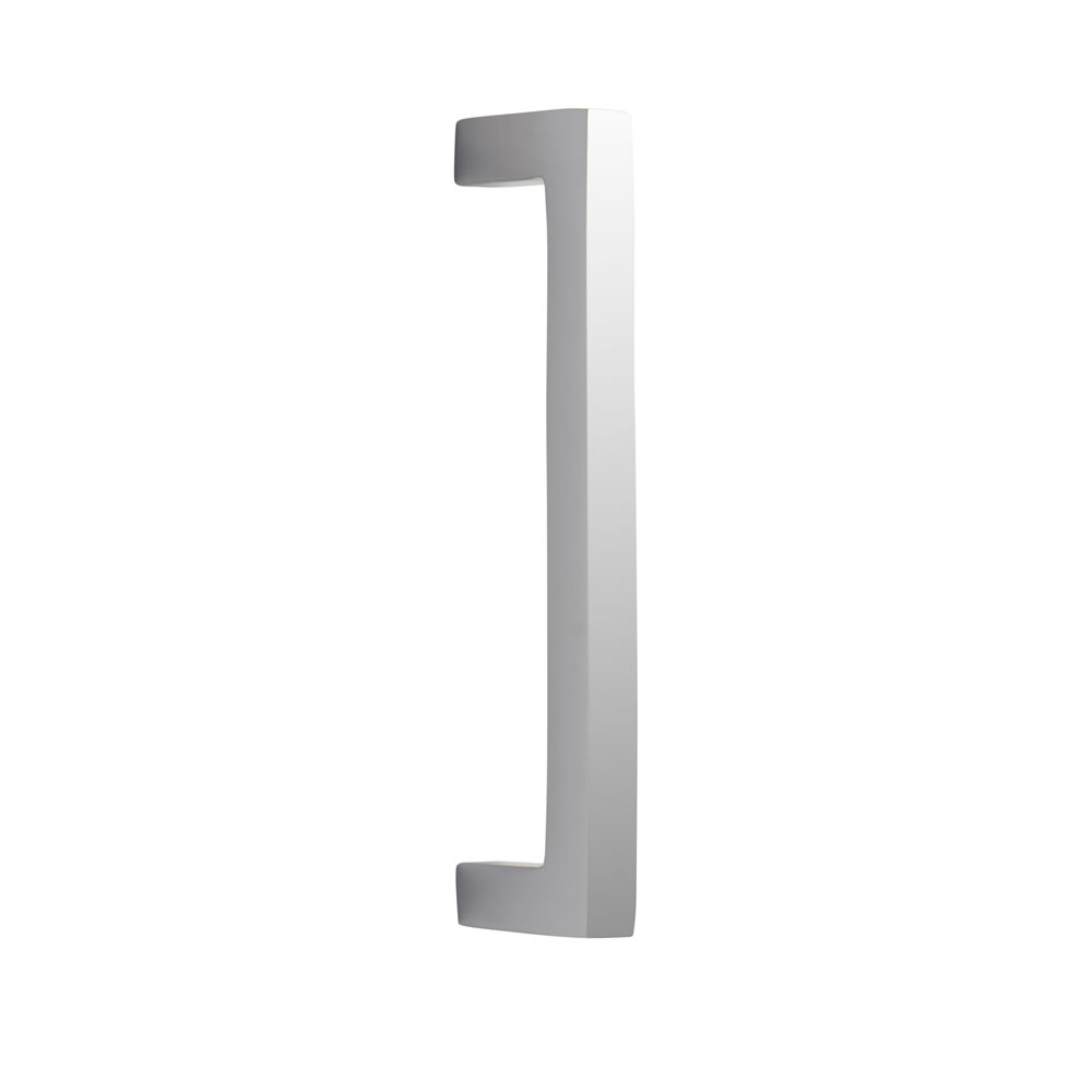 Wilko 4 pack 96mm Chrome Finish Square Handles Wilko