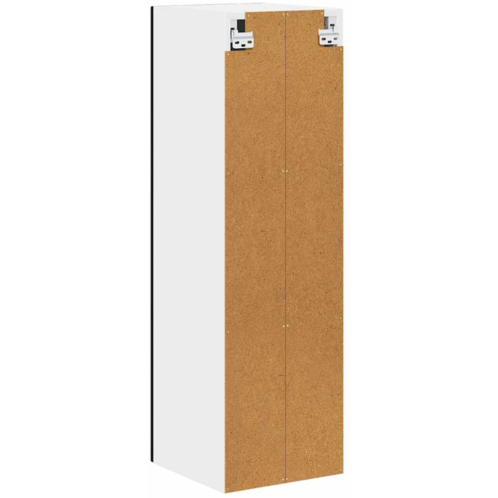 vidaXL Single Door Black Kitchen Wall Cabinet Image 7