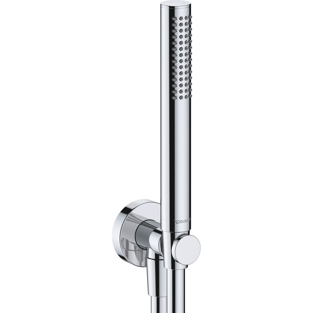 Duravit Round Chrome Stick Hand Shower Image 4