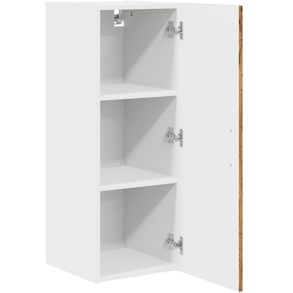 vidaXL Kalmar Single Door Old Wood Wall Kitchen Cabinet Image 5