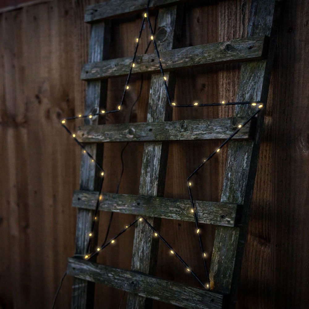 ValueLights Black Star Shape LED Garden Light Image 7