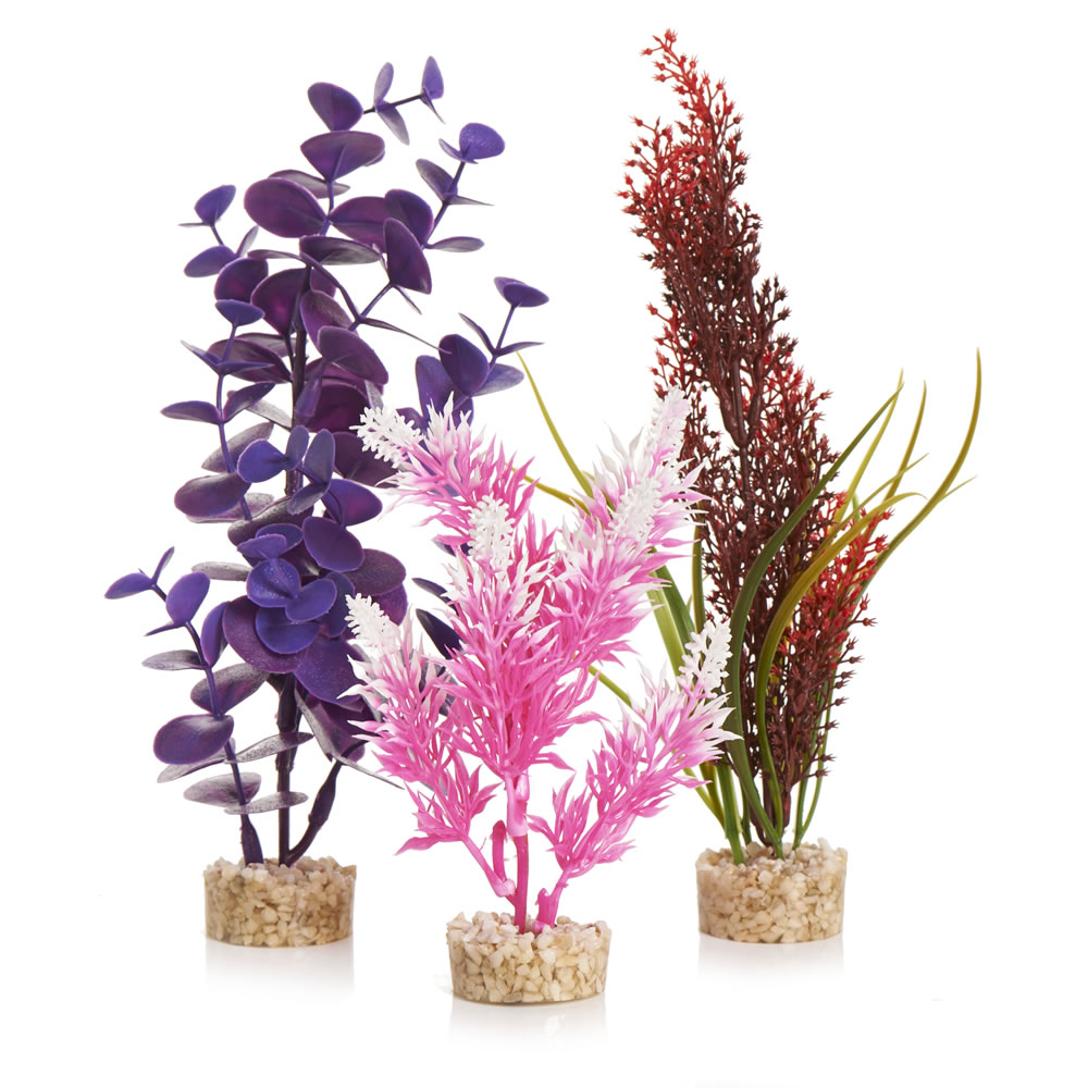 Wilko Small Aquarium Plant in Assorted Colours Image 1