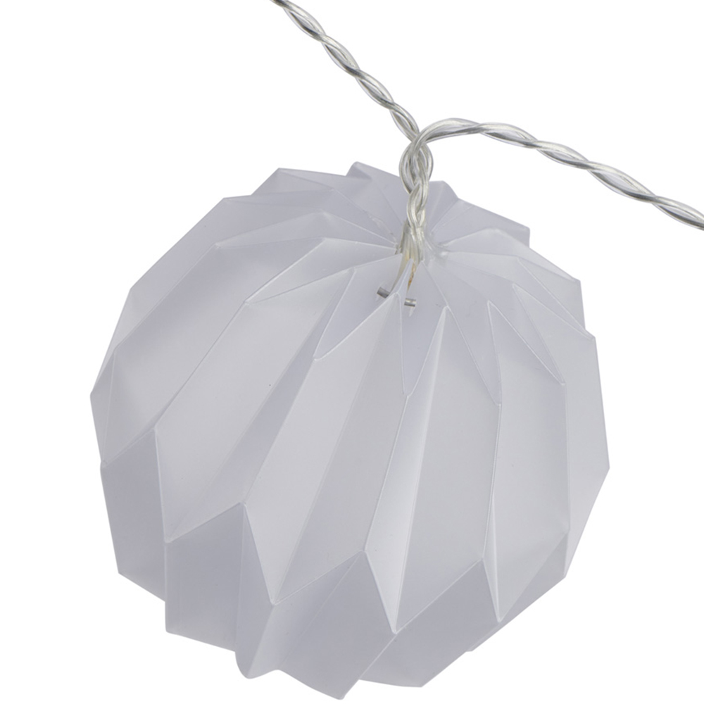 Wilko B/O LED 10 Lantern String Lights Wilko