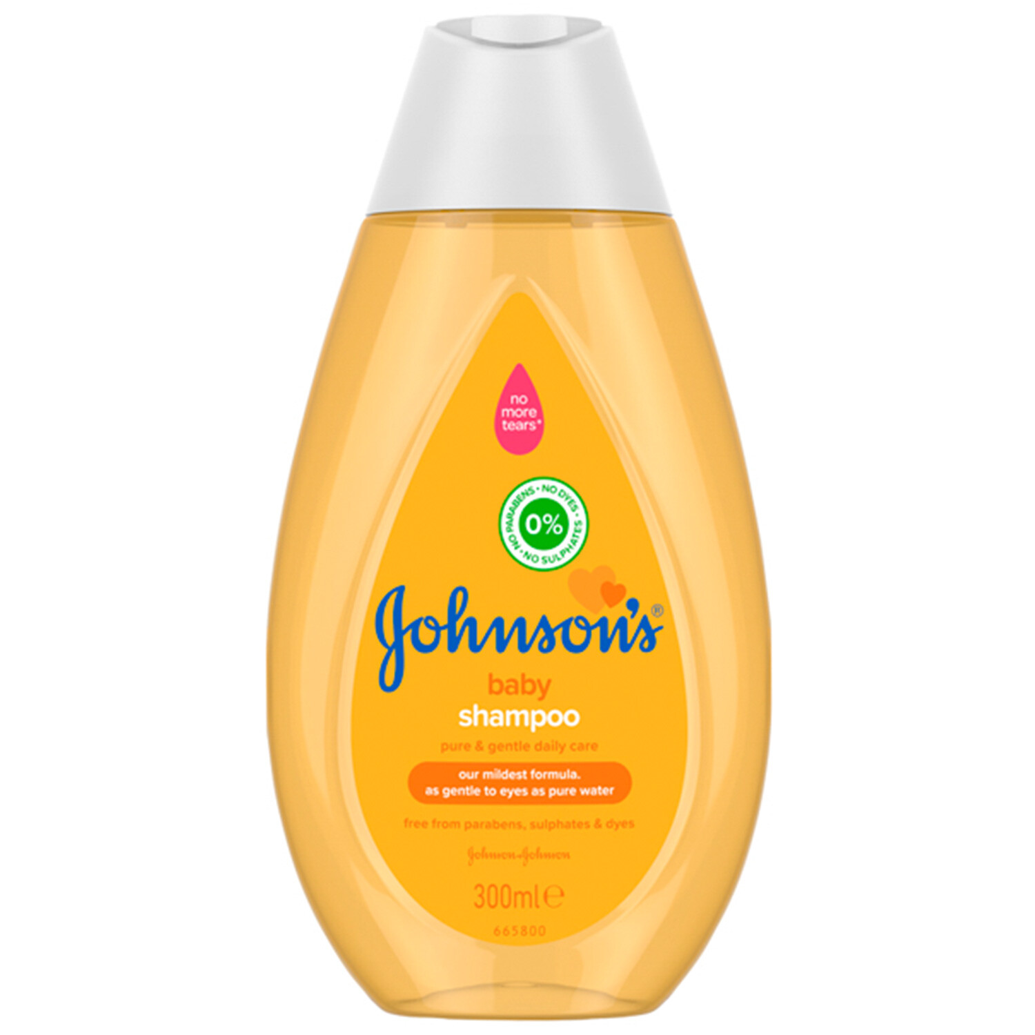 Johnson's Baby Shampoo 300ml - Yellow Image