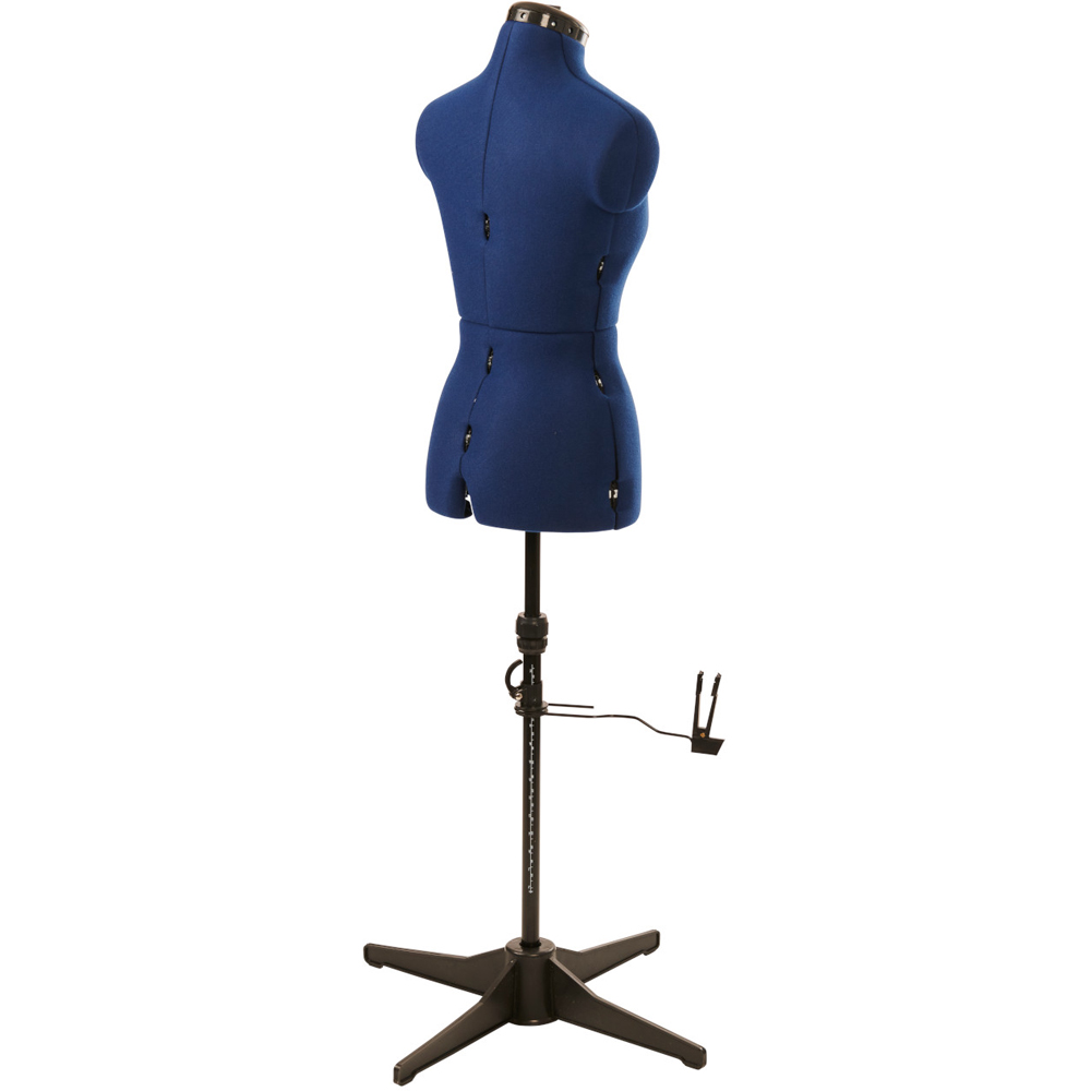 Sewing Online 023816-NVY Navy Adjustable 8-Part Dressmakers Dummy with Hem Marker Small Image 5