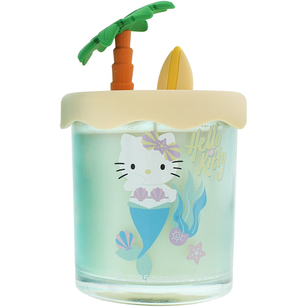 Hello Kitty Seasons Summer Pina Colada Candle with 3D Silicone Lid 206g Image 1