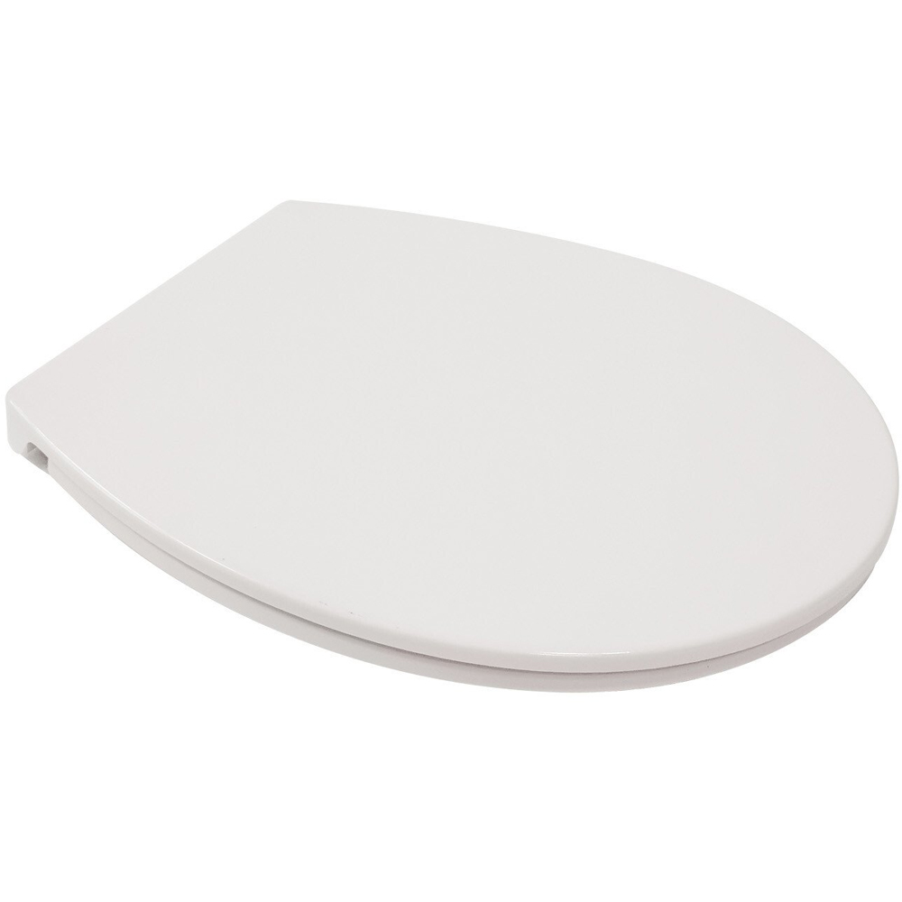 Super Slim Toilet Seat - White Image 1
