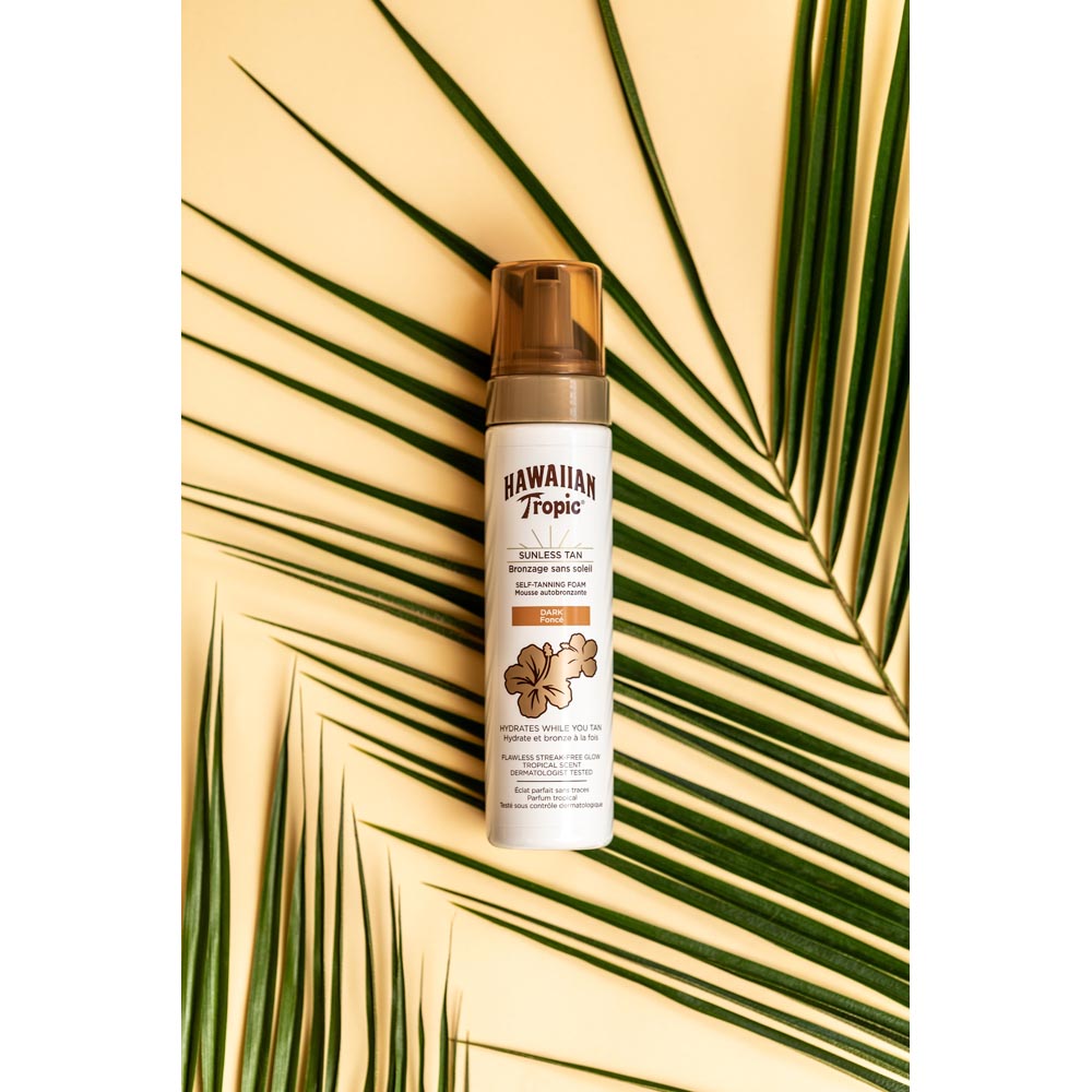 Hawaiian Tropic Sunless Foam Dark 200ml Image 2