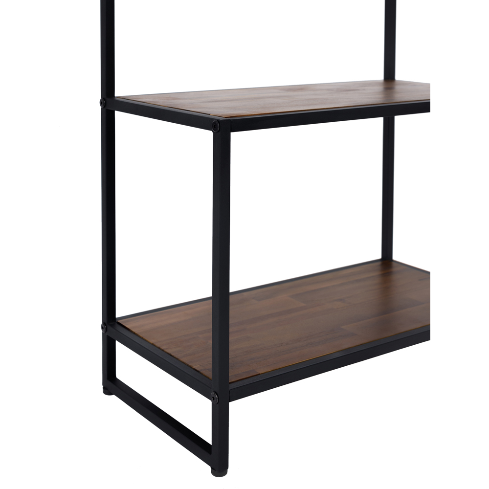 Charles Bentley Coat Rack with Shoe Tidy Image 3