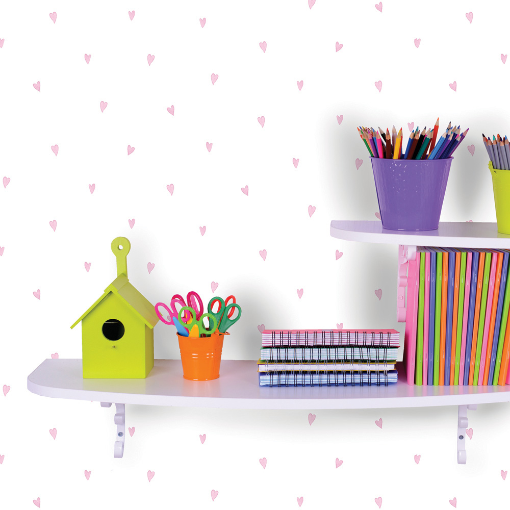 Holden Love Hearts Pink Wallpaper Image 2