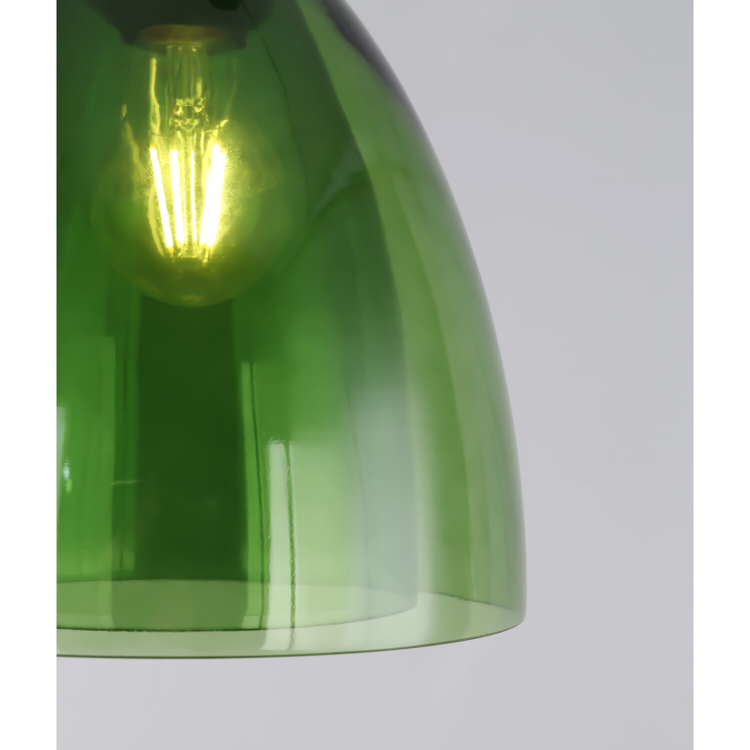 Eden Glass Pendant - Green Image 4
