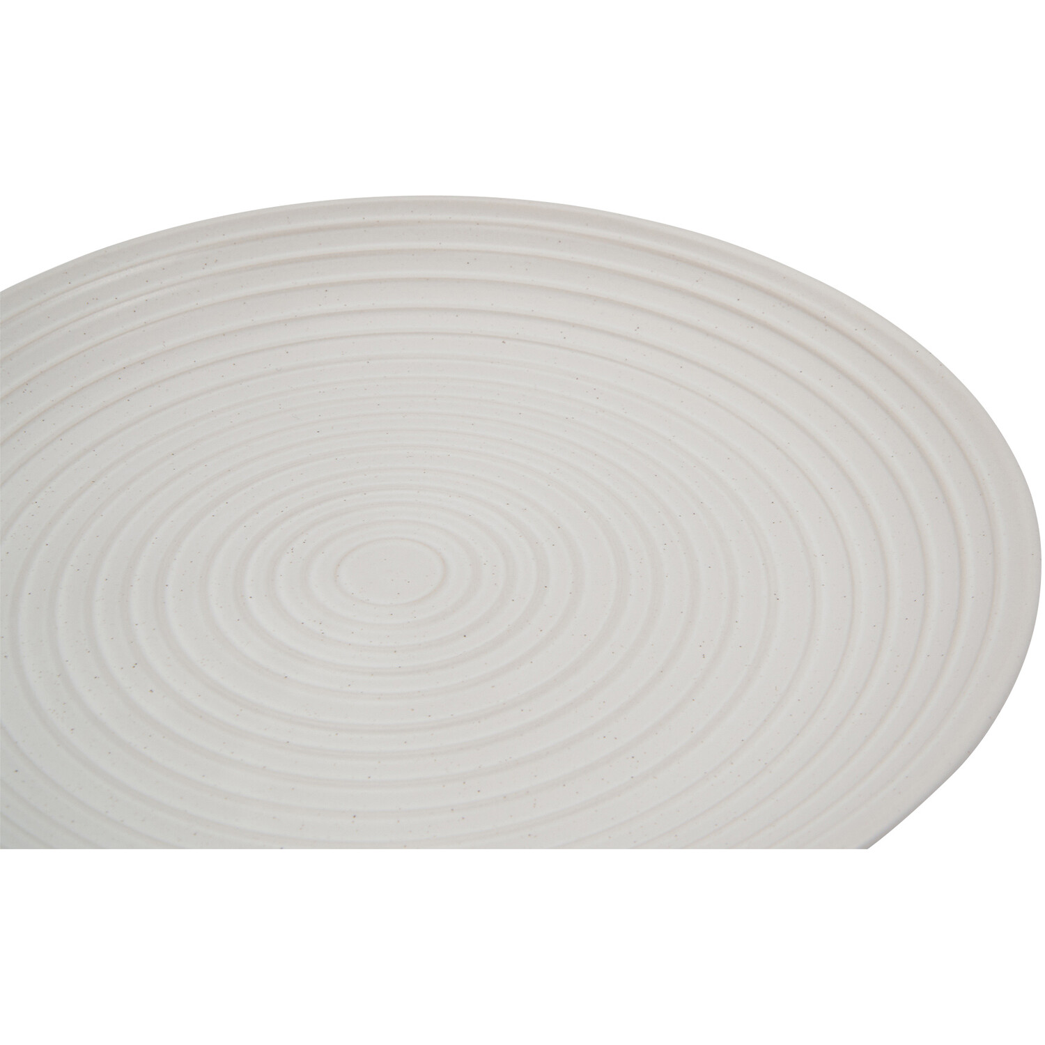 Genoa Ribbed Plate - Cream / Side Plate Image 2