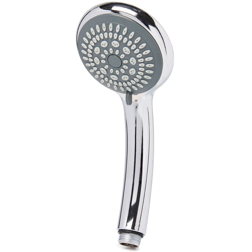 Wilko 6 Function Chrome Effect Shower Head Wilko