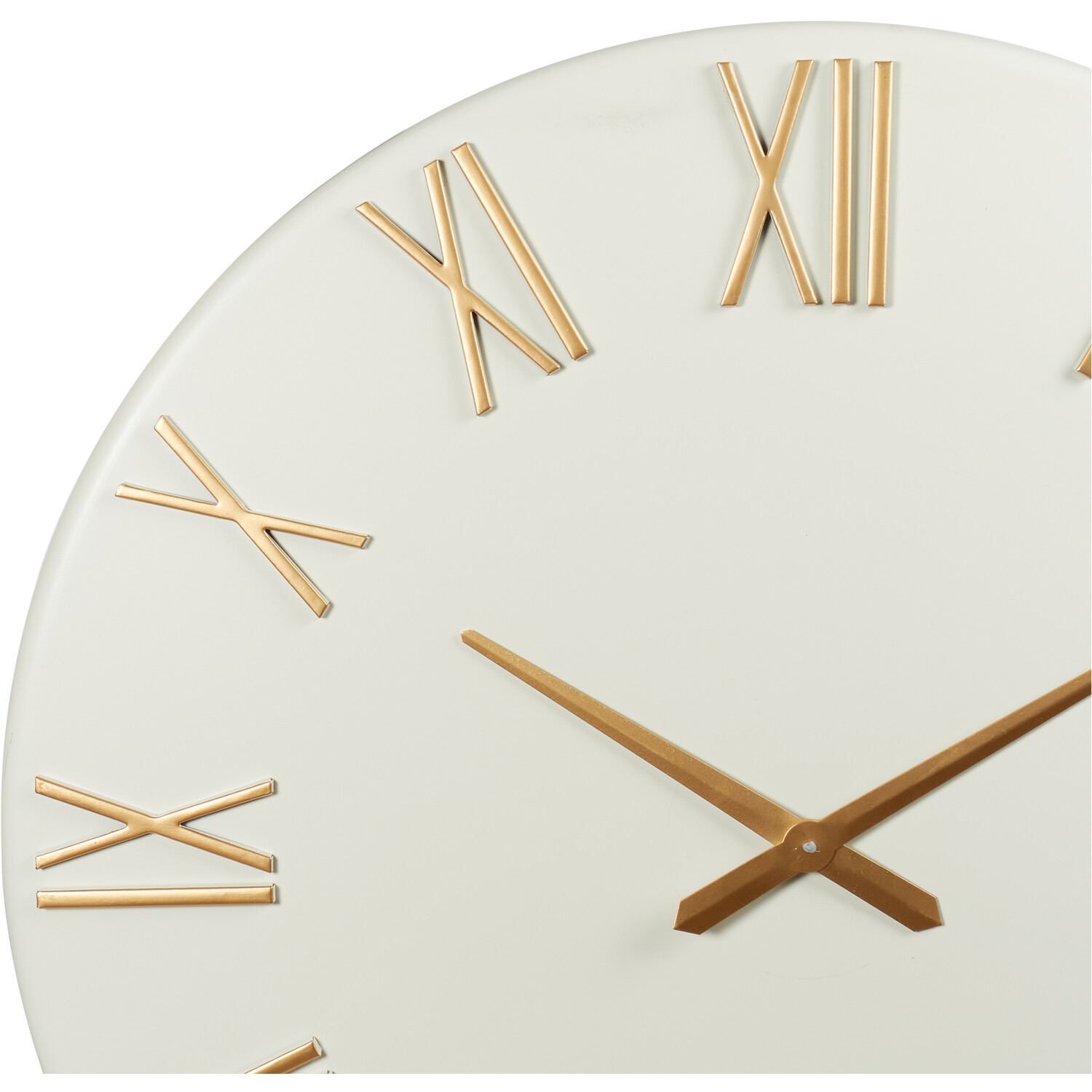 Numeral Clock 78cm - White Image 2