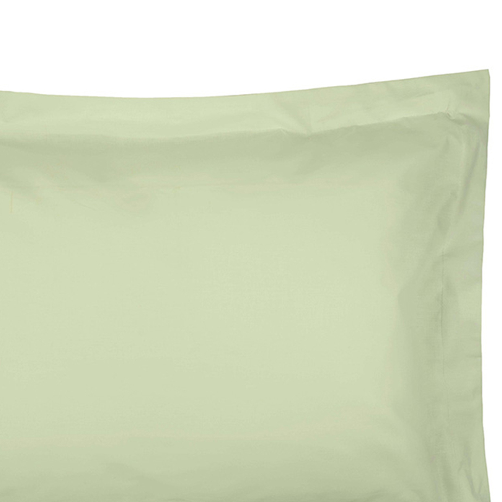 Serene Oxford Olive Pillowcase Image 2