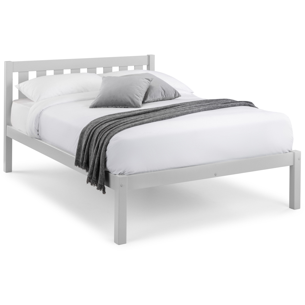 Julian Bowen Luna Double Dove Grey Bed Image 8