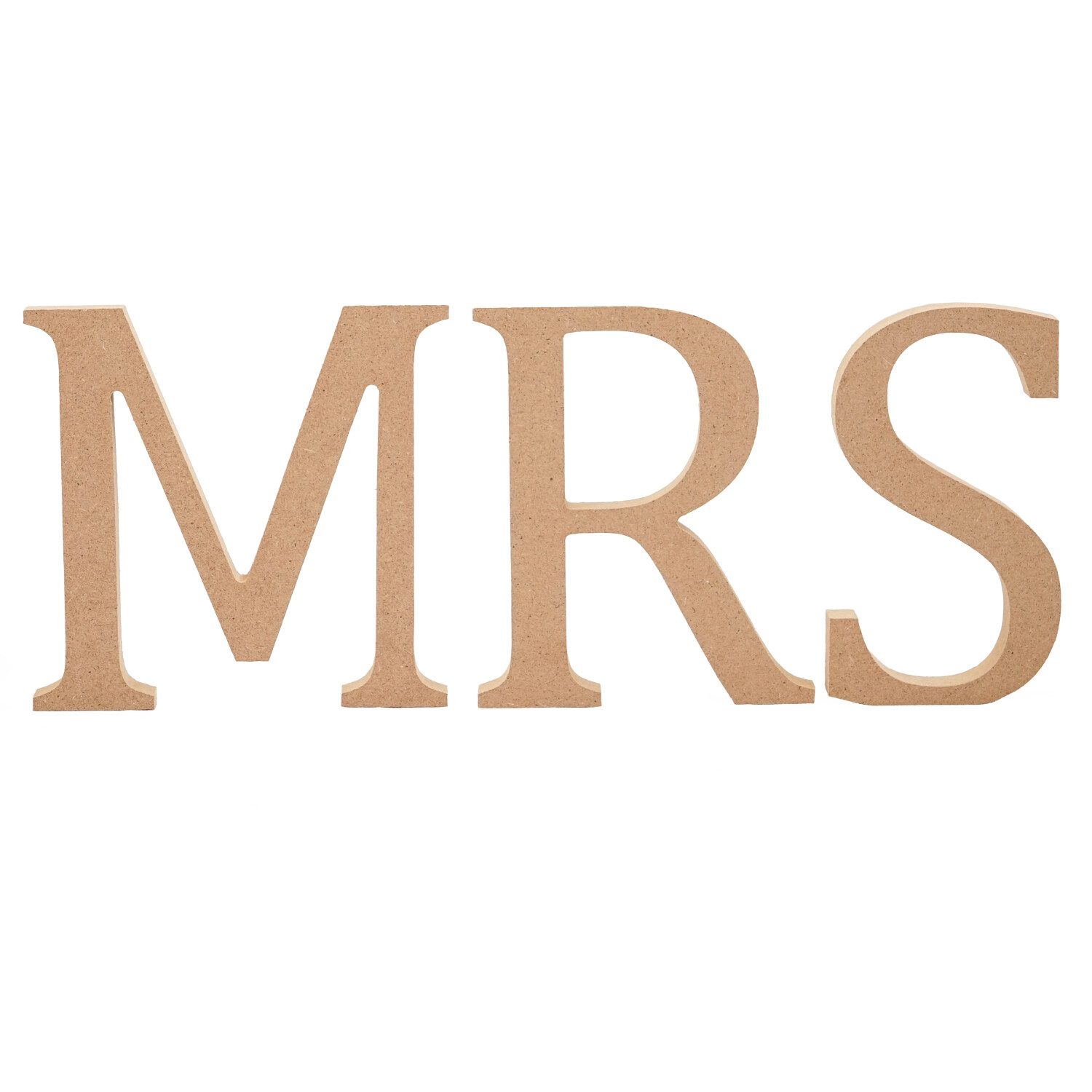Mr and Mrs MDF Sign Image 4