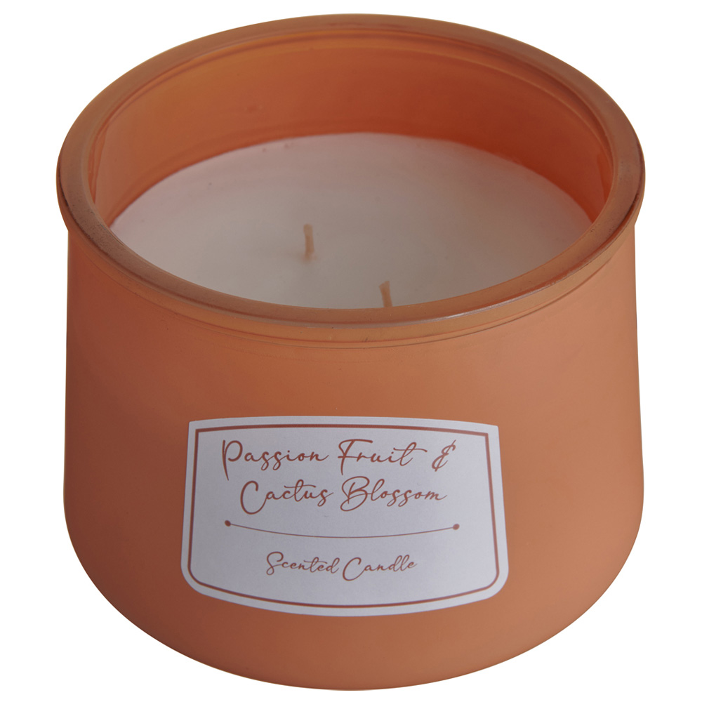 Wilko Passion Fruit and Cactus Blossom Scented Candle Image 1