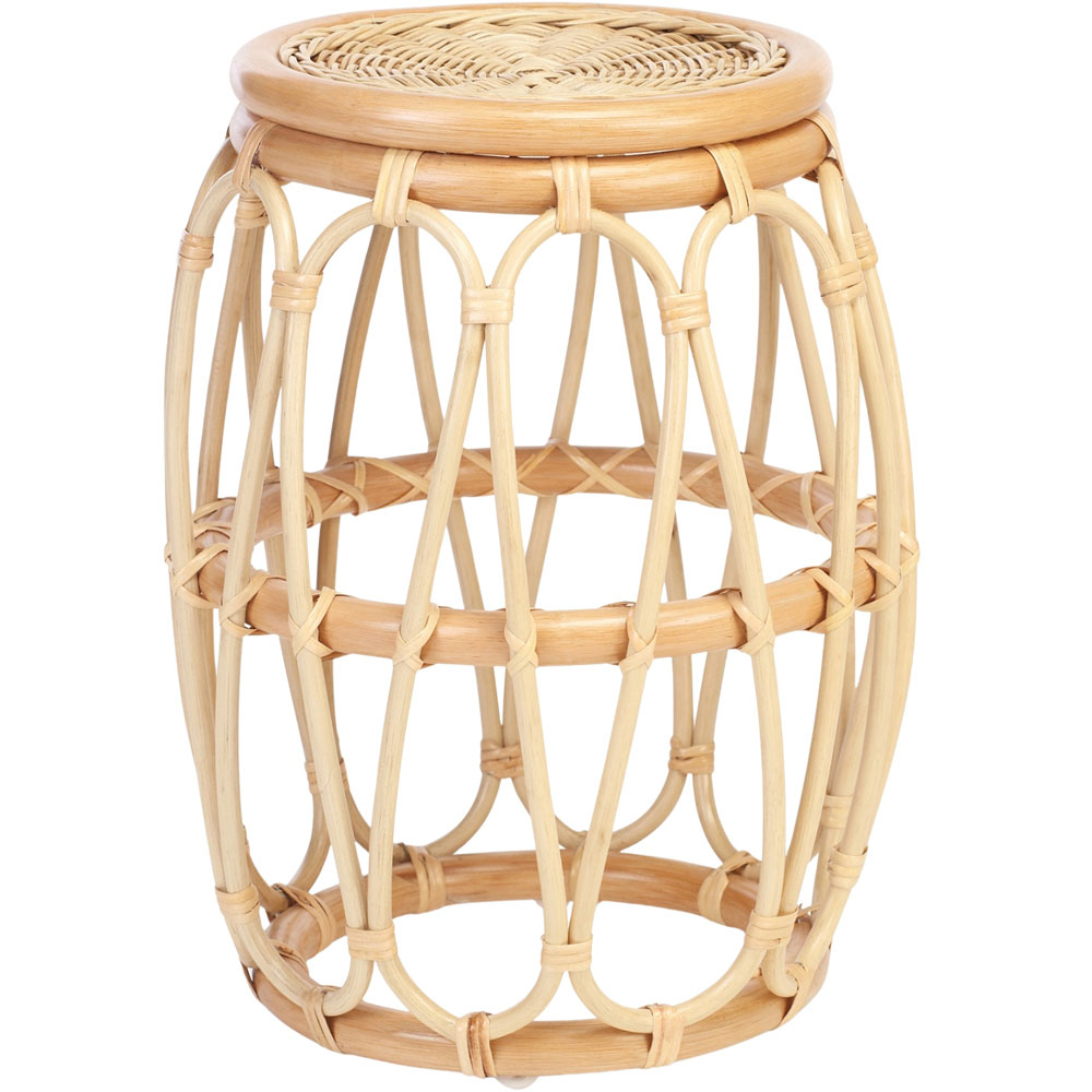 Desser Furniture Bejing Natural Rattan Lamp Table Image 2