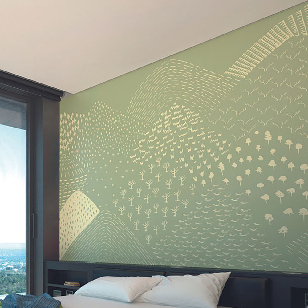 Origin Murals City Graffiti Wall Multicolour Wall Mural Image 1