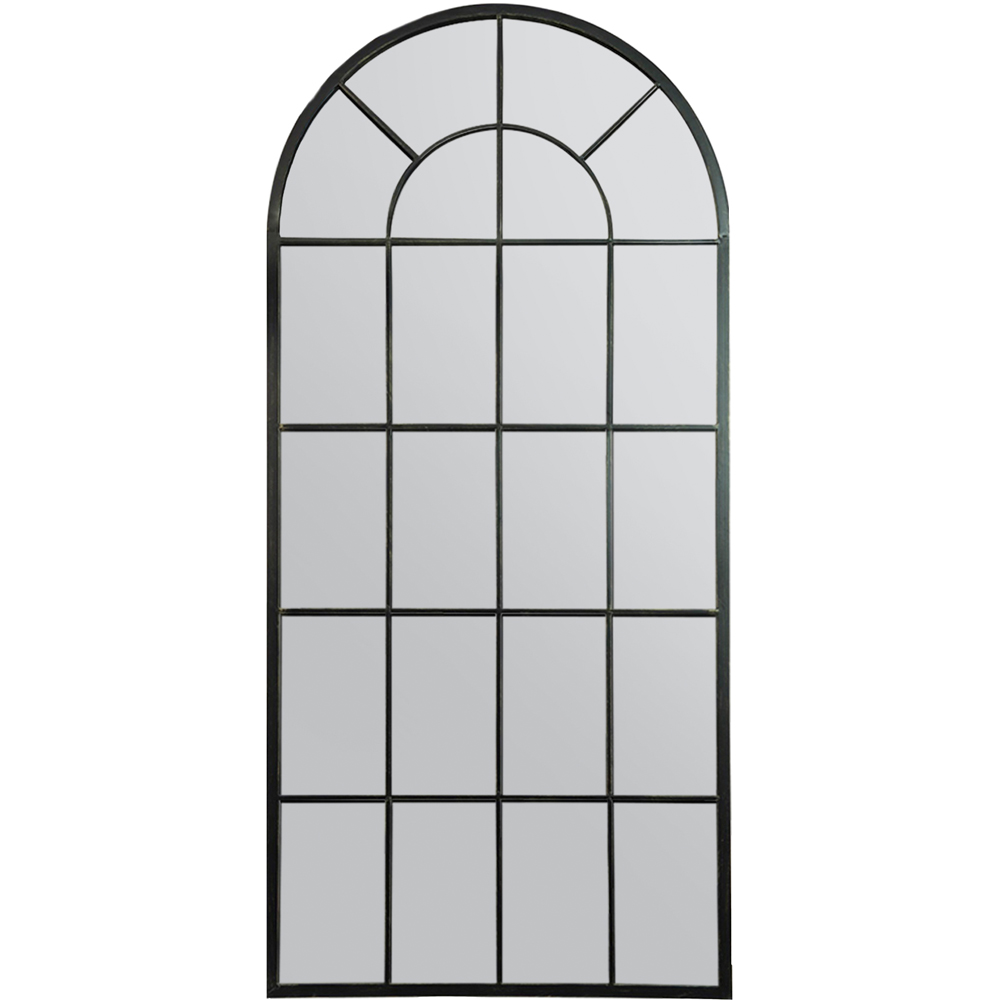 MirrorOutlet Somerley Country Arched Garden Mirror 160 x 75cm Image 1