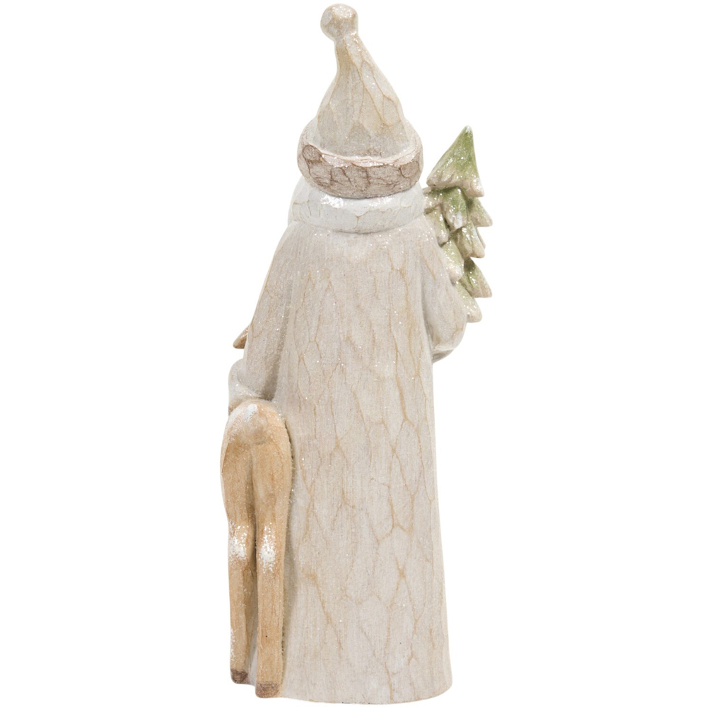 Scandi Santa Ornament Neutral Image 3