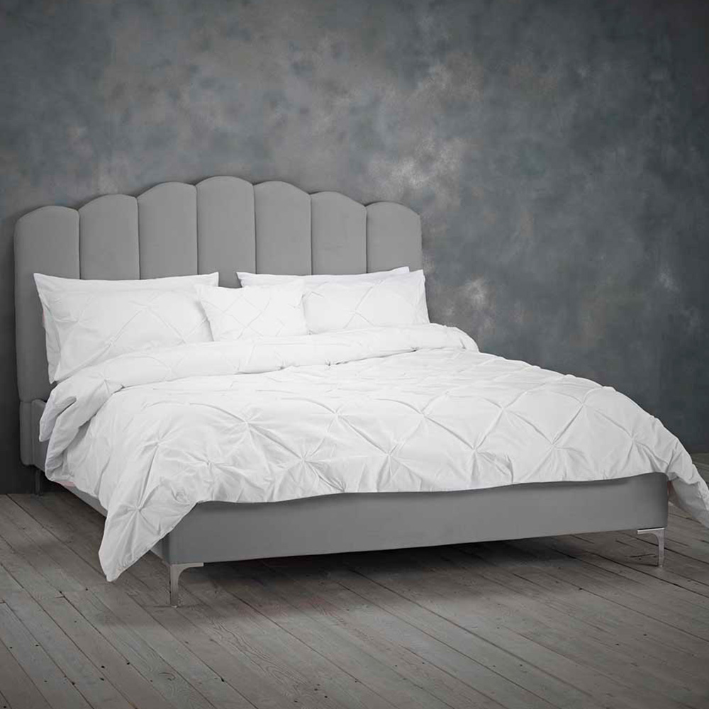 Willow King Size Silver Bed Frame Image 1