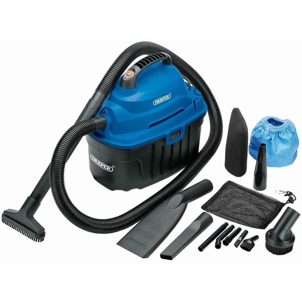 Draper Wet and Dry Vacuum Cleaner 10L 1000W Image 2