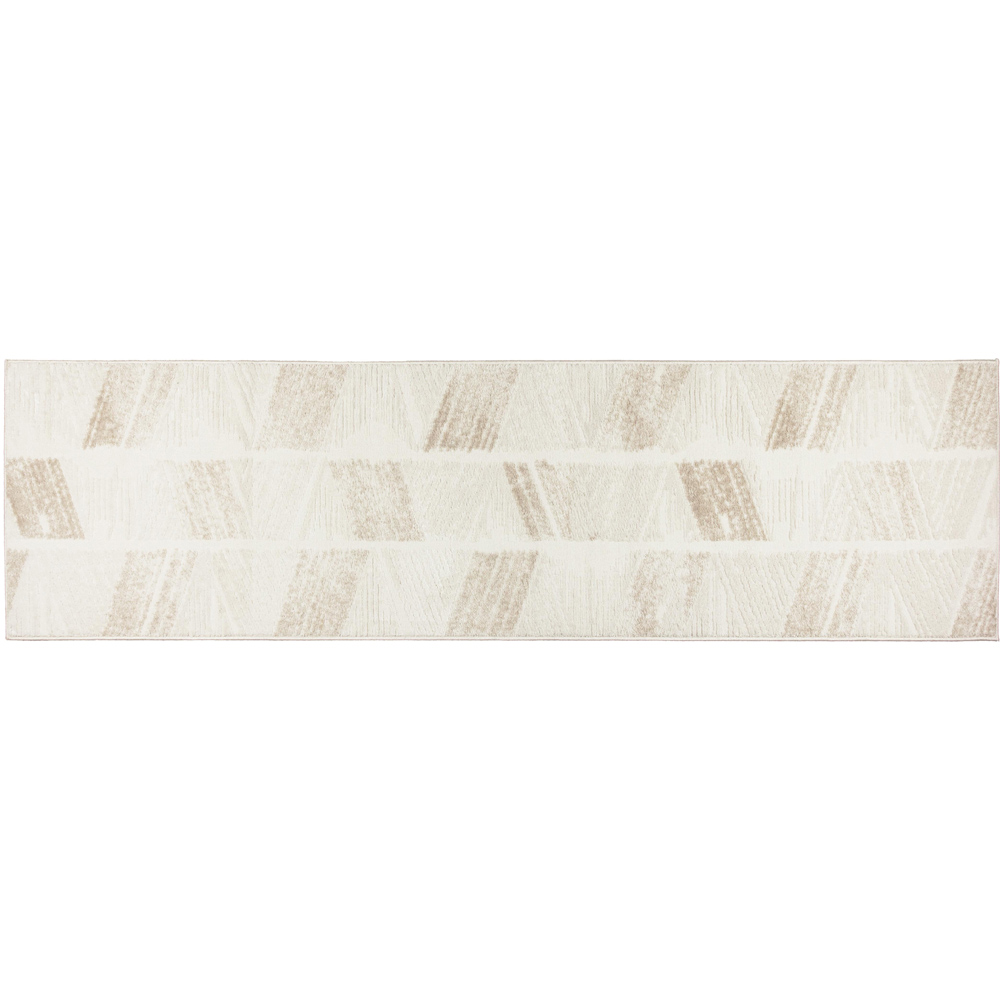 Arthouse Muse Zig Zag Natural Runner 60 x 230cm Image 2