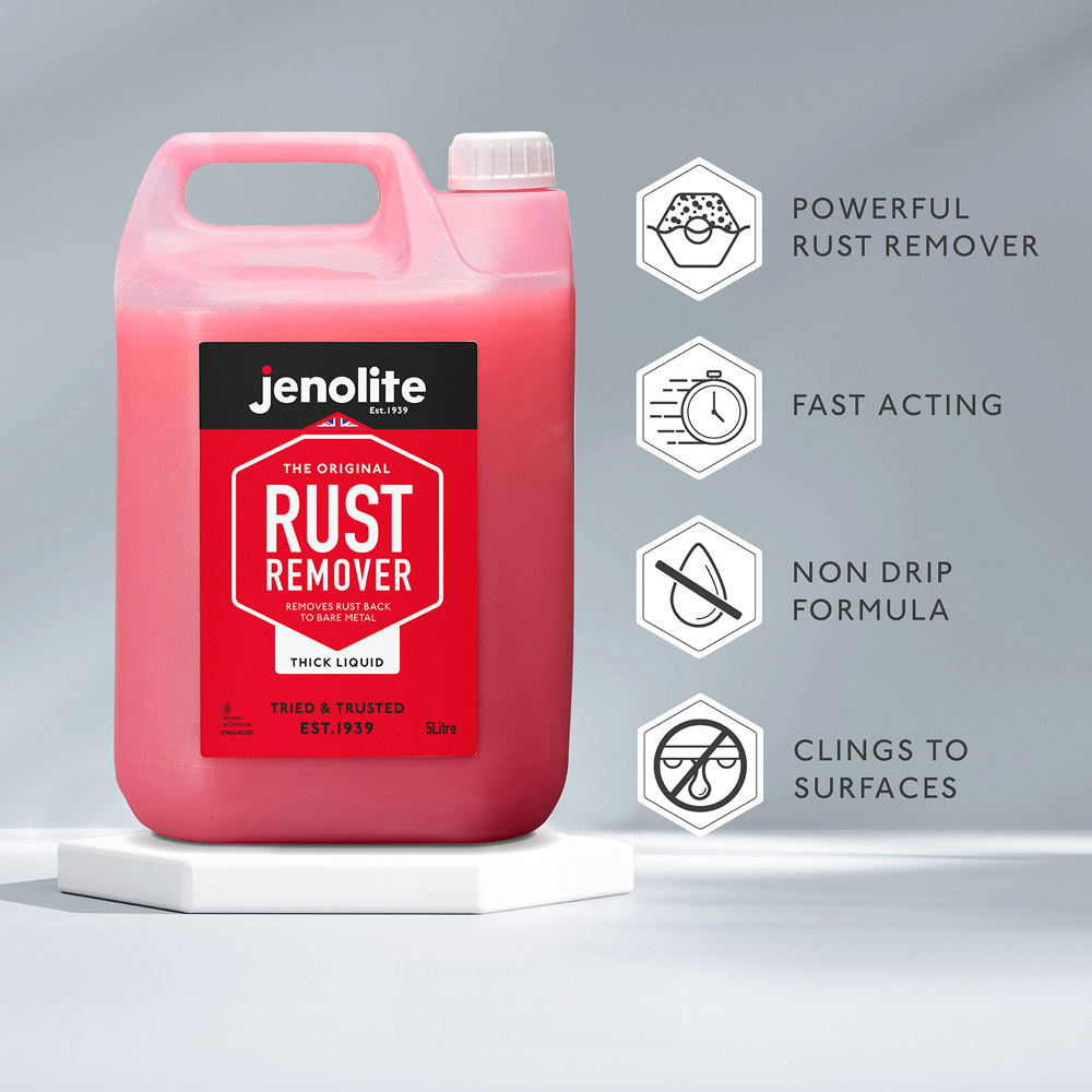 Jenolite Rust Remover Thick Liquid 5L Image 2