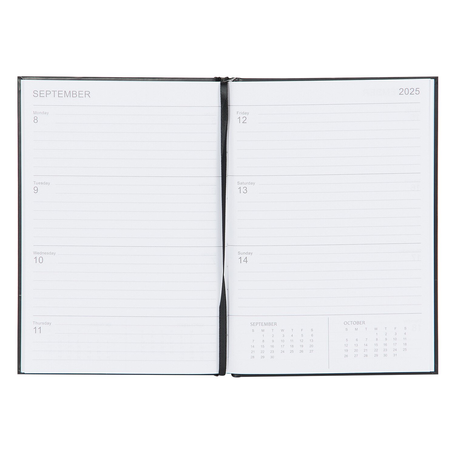 2025 Monochrome Diary A5 - Multicolour Image 3