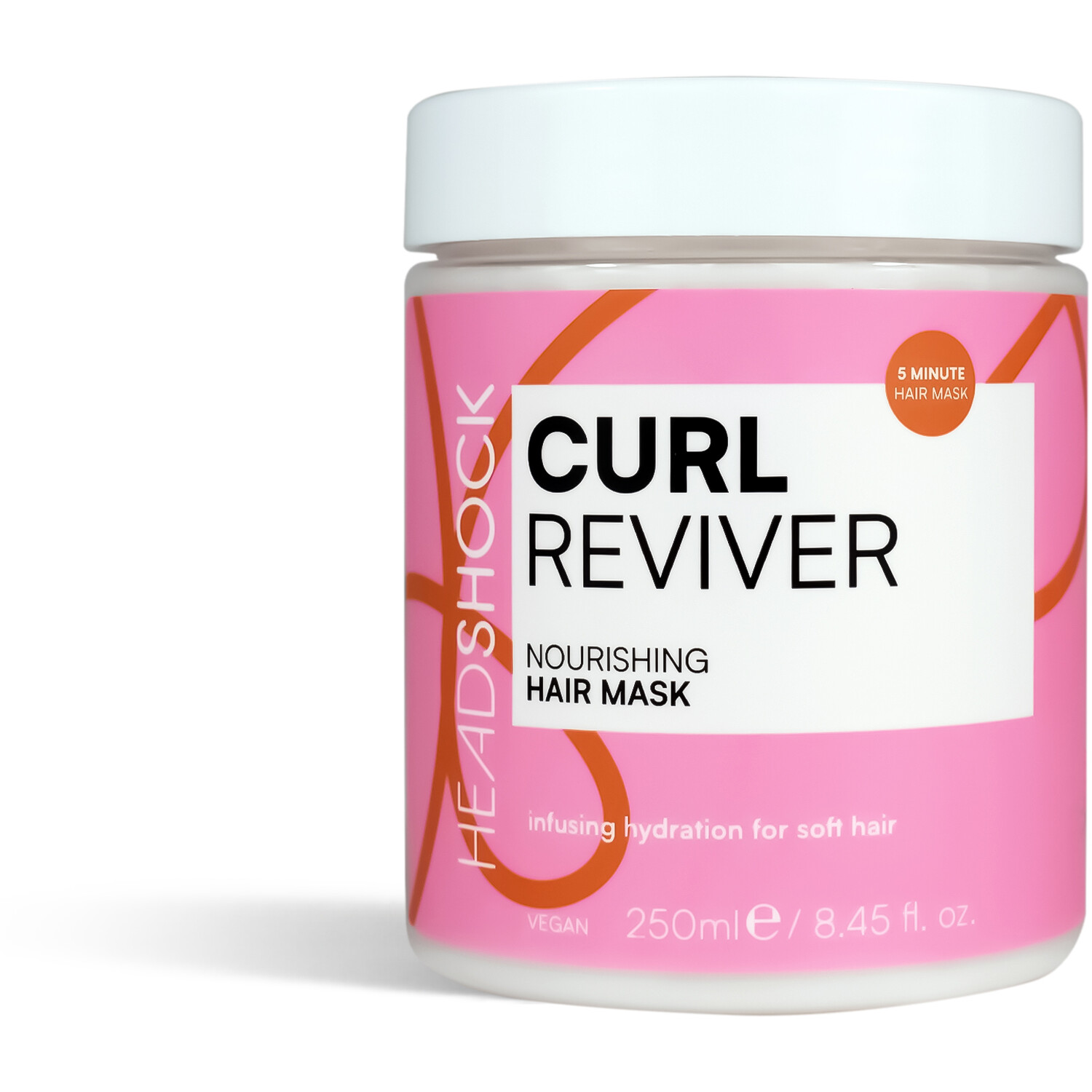 Headshock Curl Reviver Nourishing Hair Mask - Pink Image