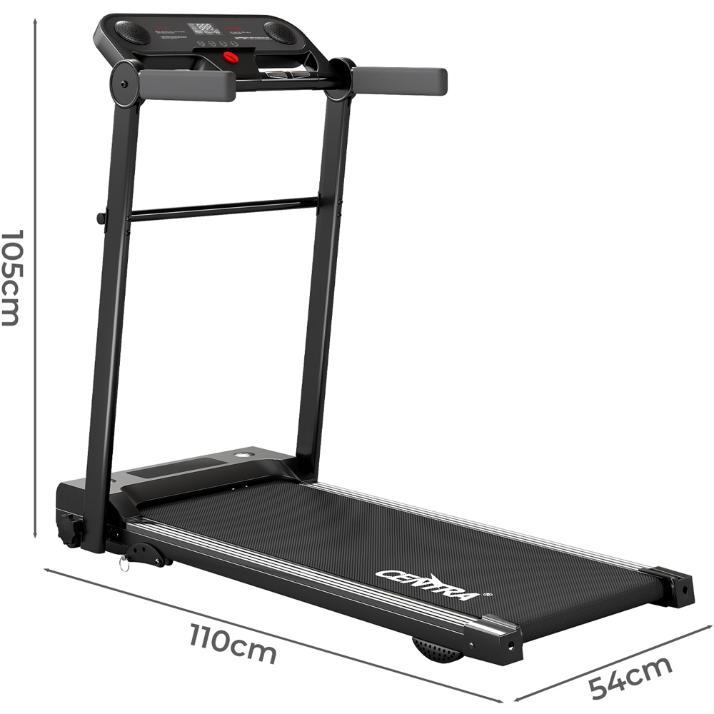 Traderight Centra Black Bluetooth Foldable Treadmill Image 7
