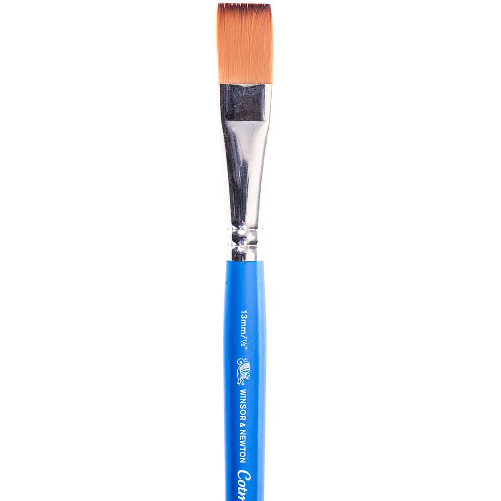 Winsor and Newton Series 666 Cotman One Stroke Watercolour Brushes - 1/2 in (13 mm) Image 1