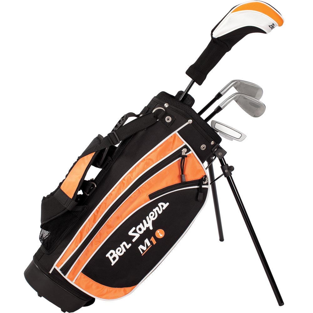 Ben Sayers M1i Junior Package Set with Orange Stand Bag 5 to 8 Years Image 1