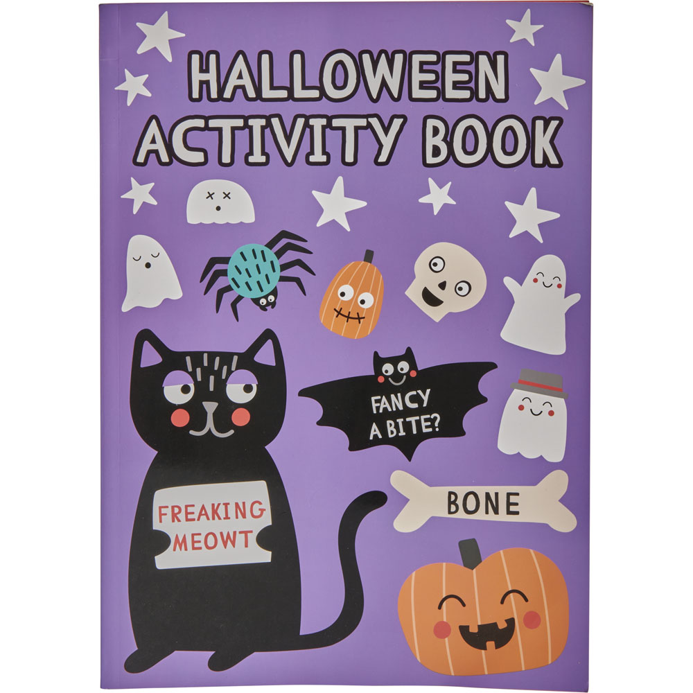 Wilko Halloween Activity Book Image 1