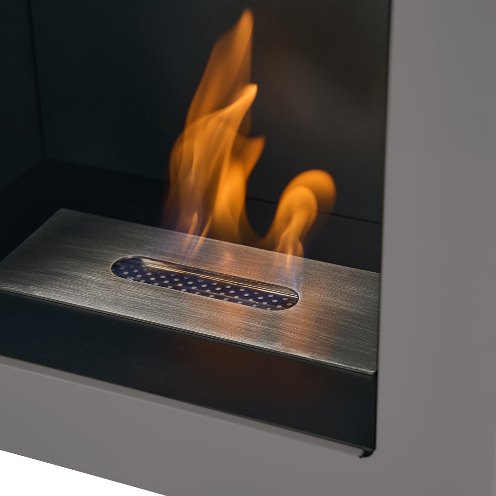 Adam Mira Grey Bio Ethanol Stove 3000W Image 4