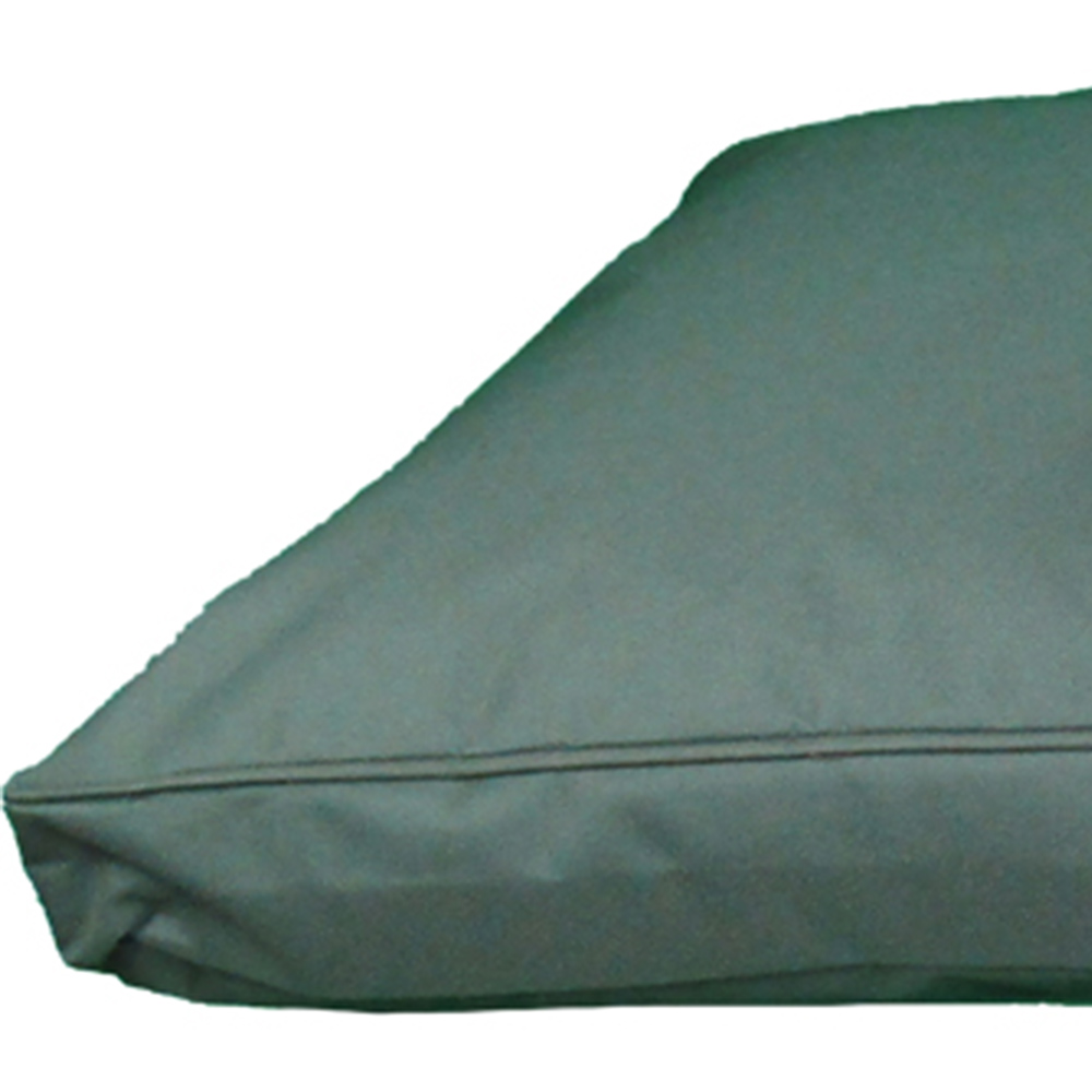 Snug & Cosy Pescara Medium Rectangle Green Dog Lounger Bed Image 2