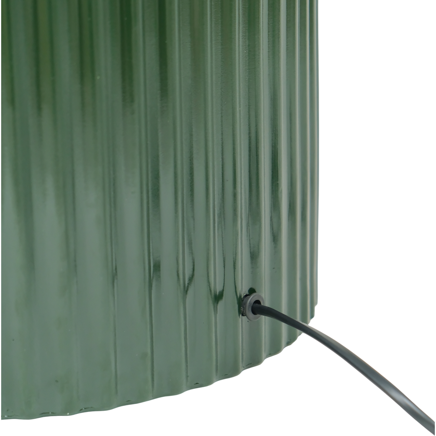 Callahan Glass Lamp Green Image 9