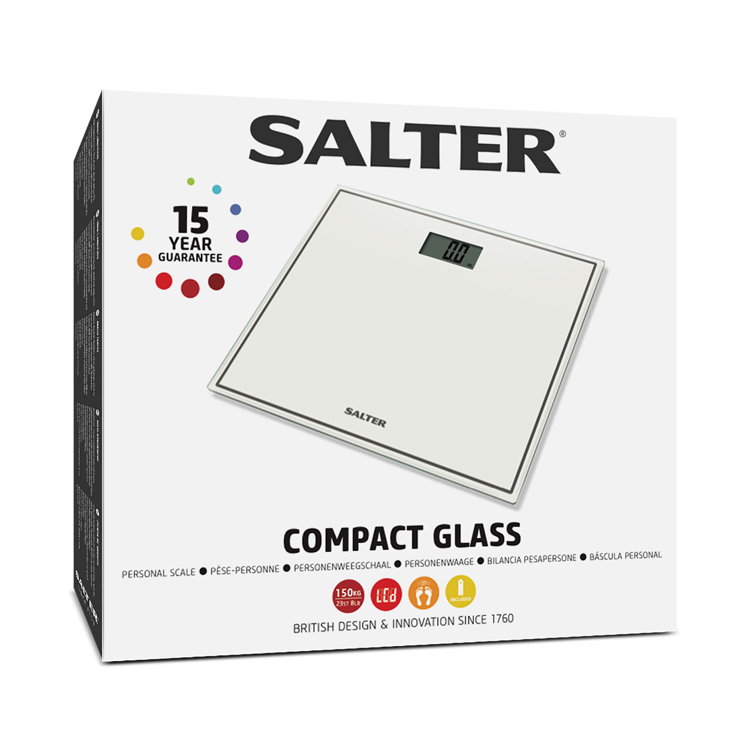 Electronic Compact Glass Scale Image 3